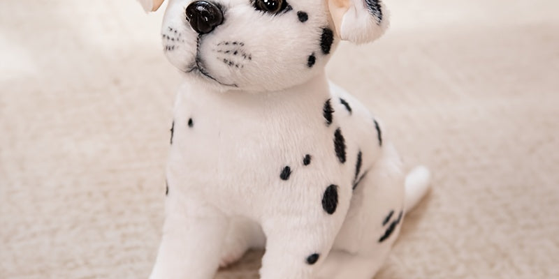 Plush puppy toy for children | Soft, cuddly teddy bear for playing, snuggling and collecting 0